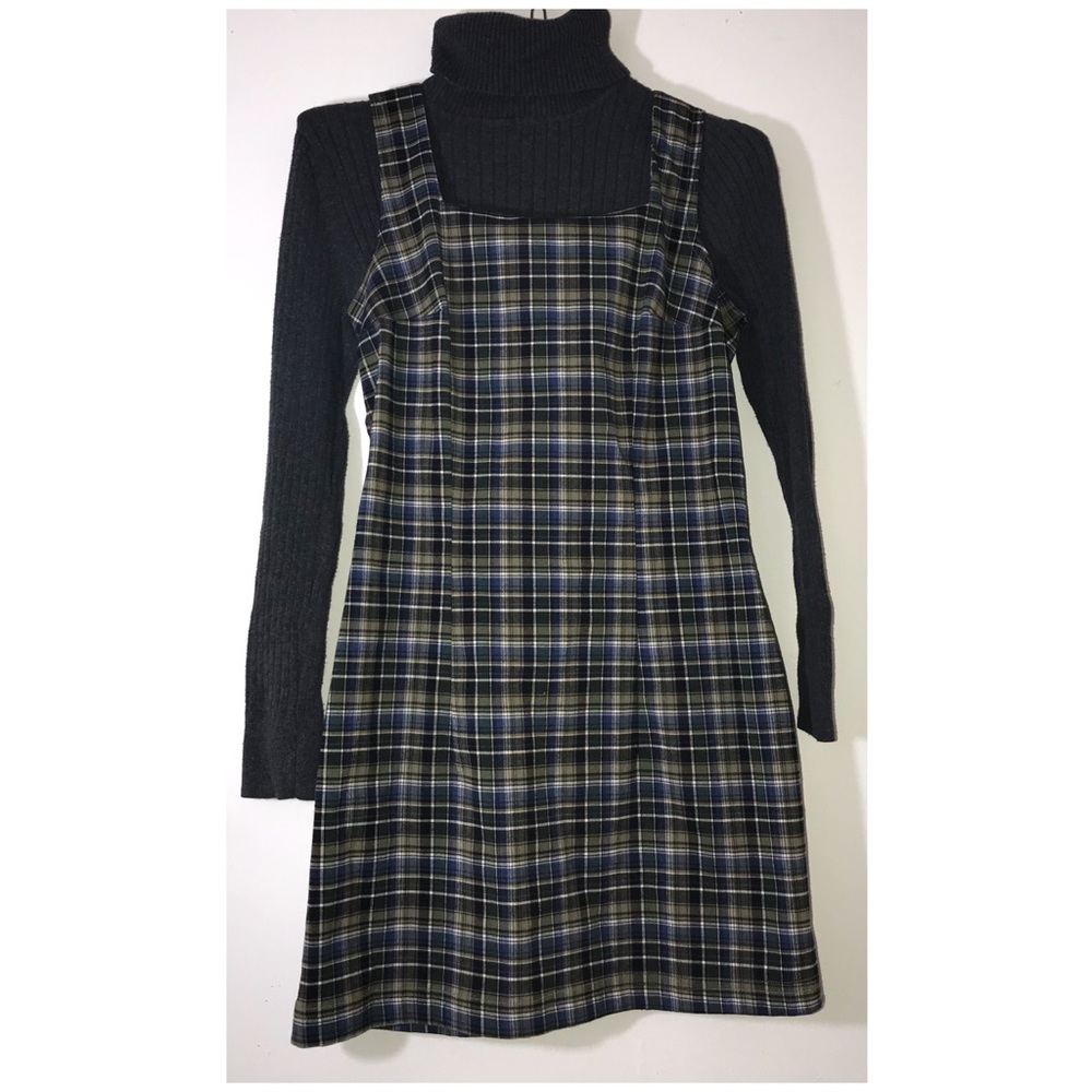 Vintage plaid dress